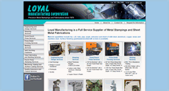 Desktop Screenshot of loyalmfg.com